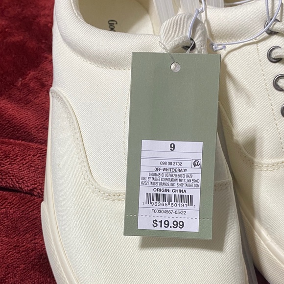 Goodfellow & Co Cream Sneakers - Picture 6 of 7